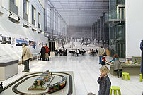 Einblick in die Ausstellung Grosser Bahnhof Foto 02