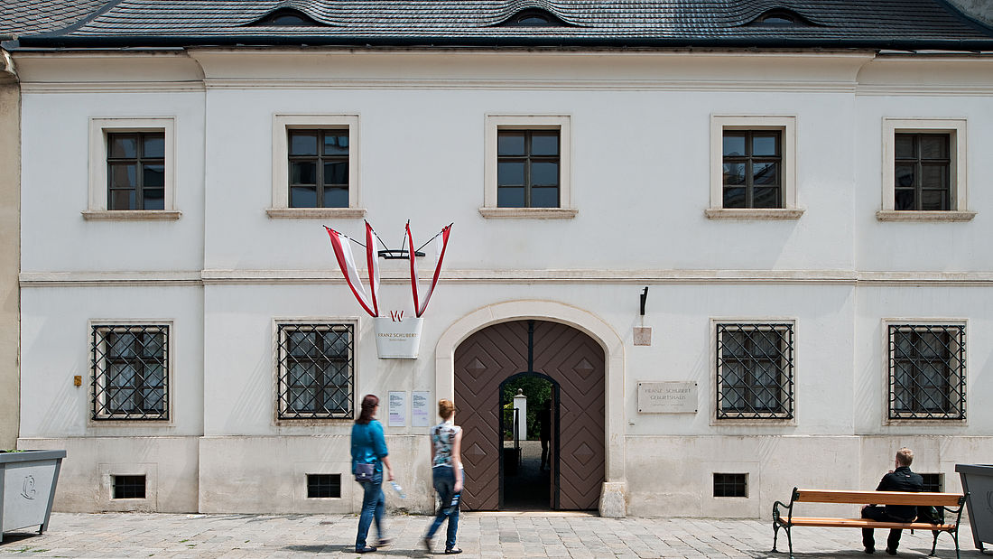 Schubert Geburtshaus, Foto: Hertha Hurnaus teaser