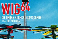 Plakat WIG 64 Die gruene Nachkriegsmodern