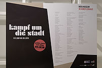Einblick in die Ausstellung Kampf um die Stadt Foto 007