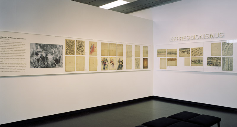 Vergrössert das Bild: Ausstellungsansicht