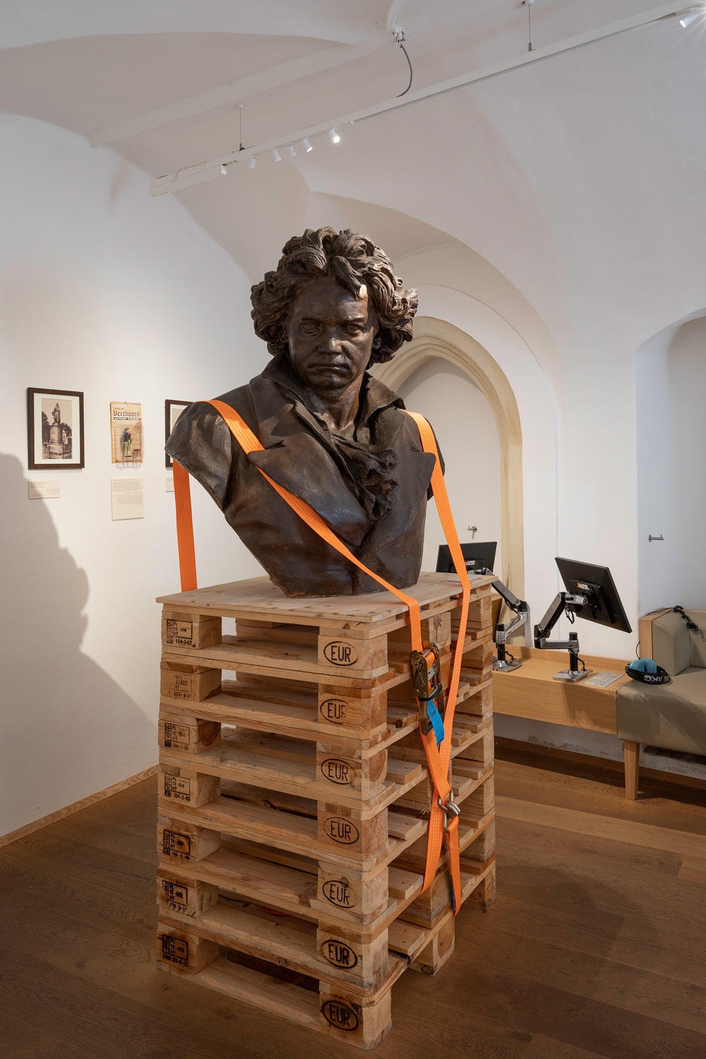 Ausstellungsansicht des Beethoven Museums