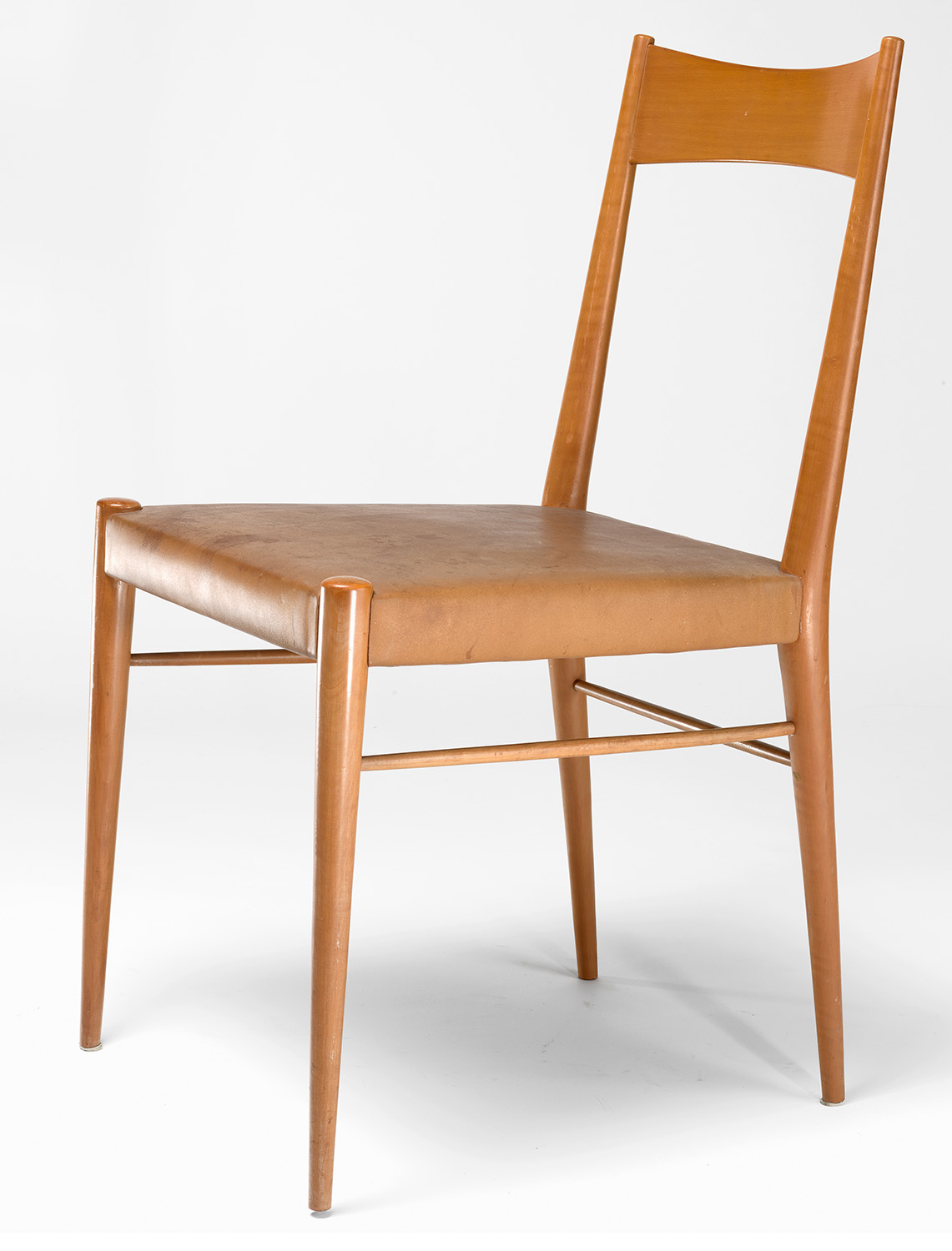 Sessel aus hellem Holz