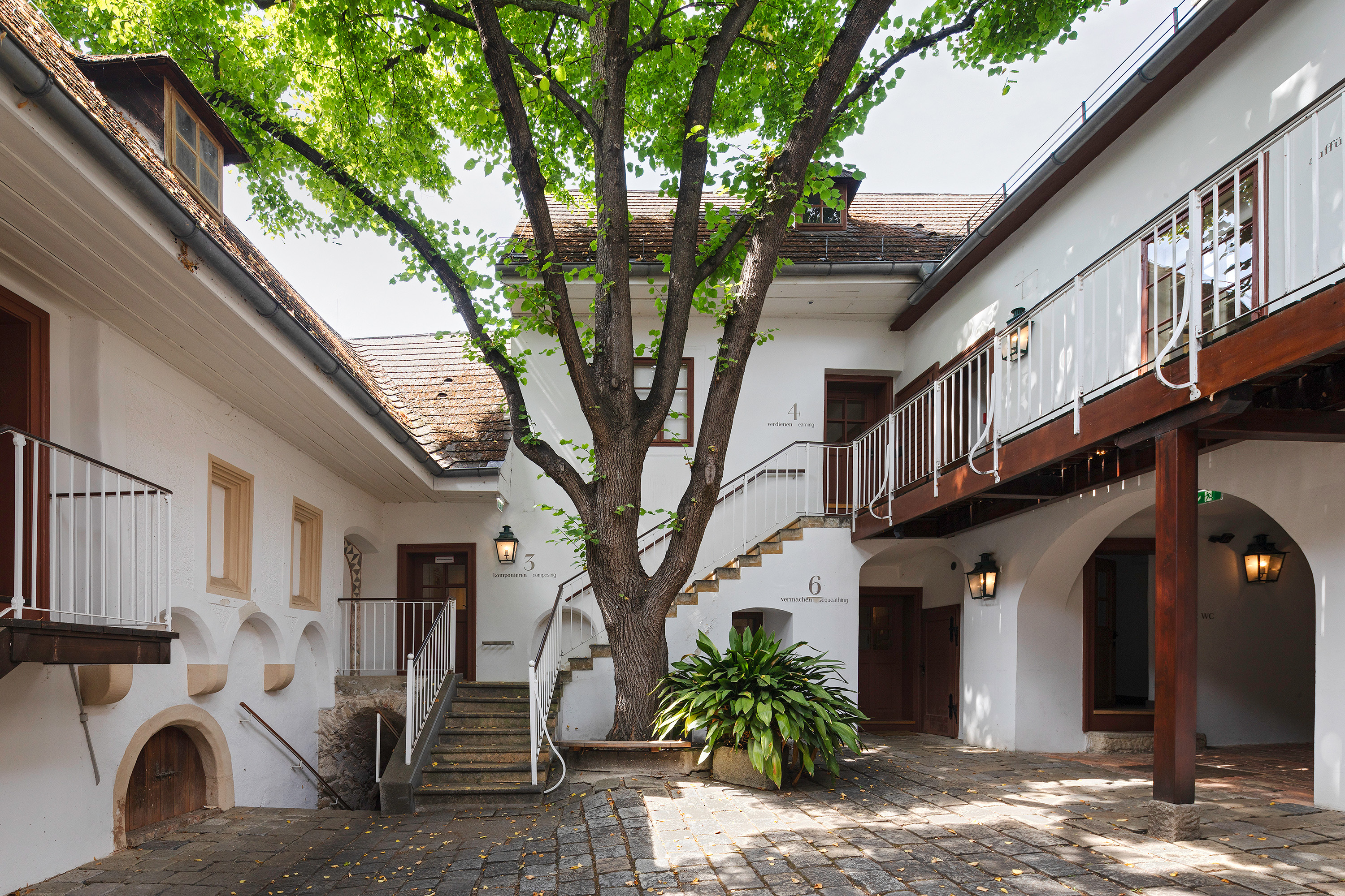 Beethoven Museum, Innenhof