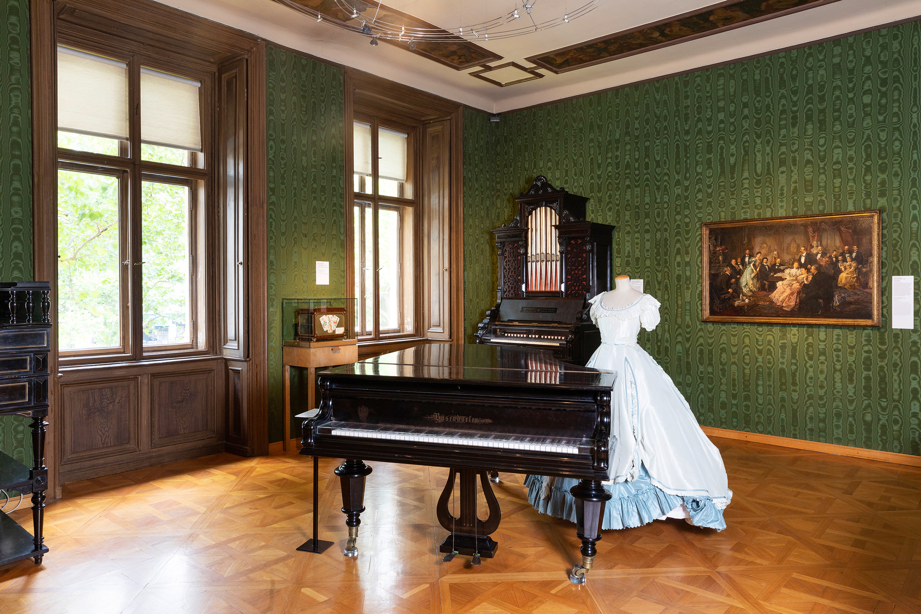 Ausstellungsansicht der Johann Strauss Wohnung