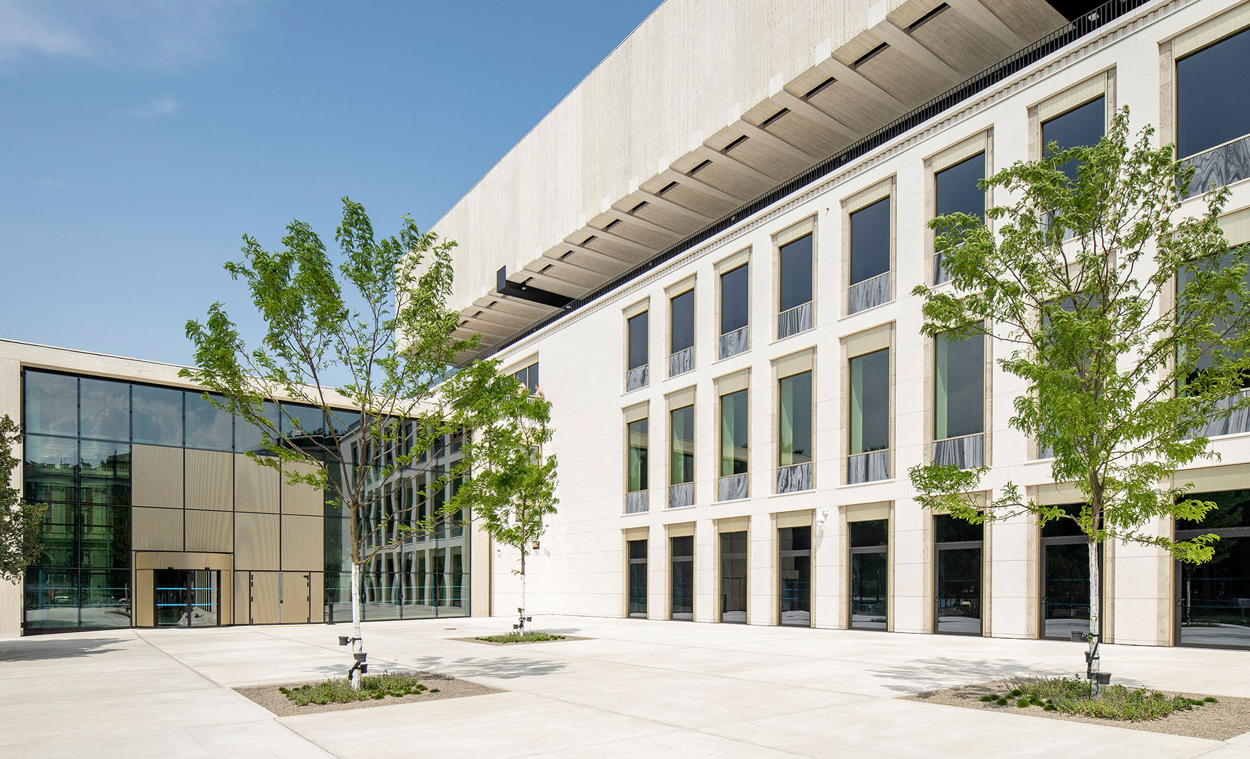 Das neue Wien Museum von außen 