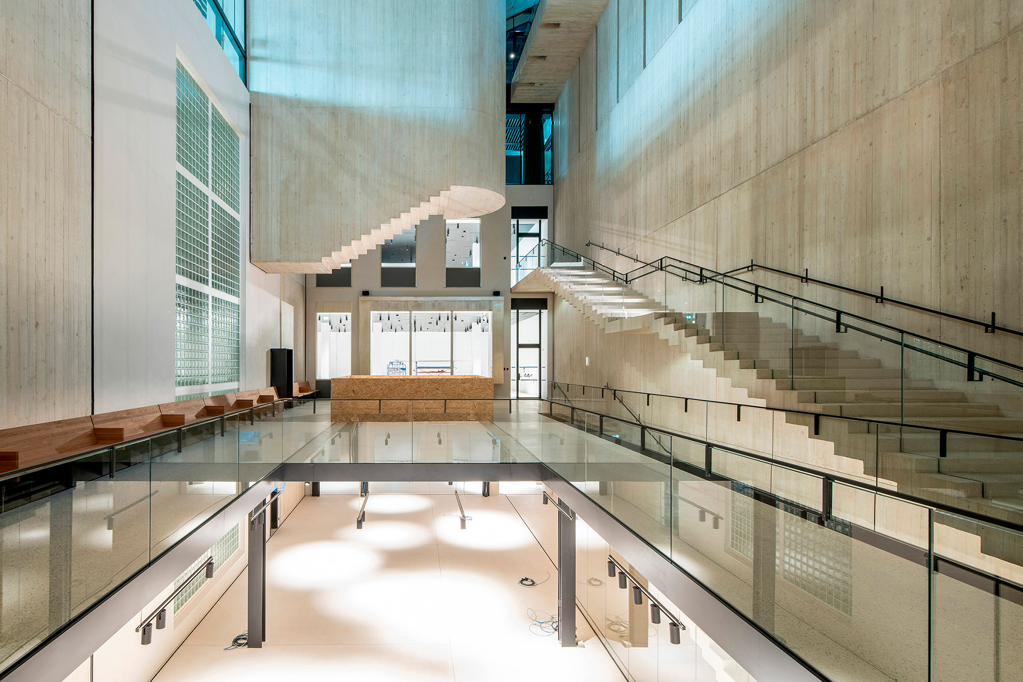 Innenansicht der Halle im Wien Museum.