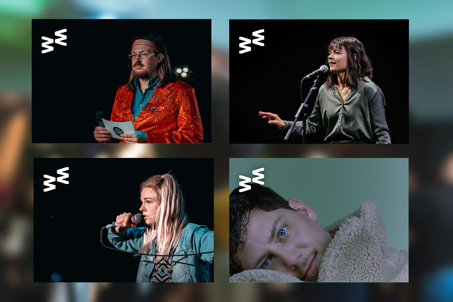 Künstler des Poetry Slams