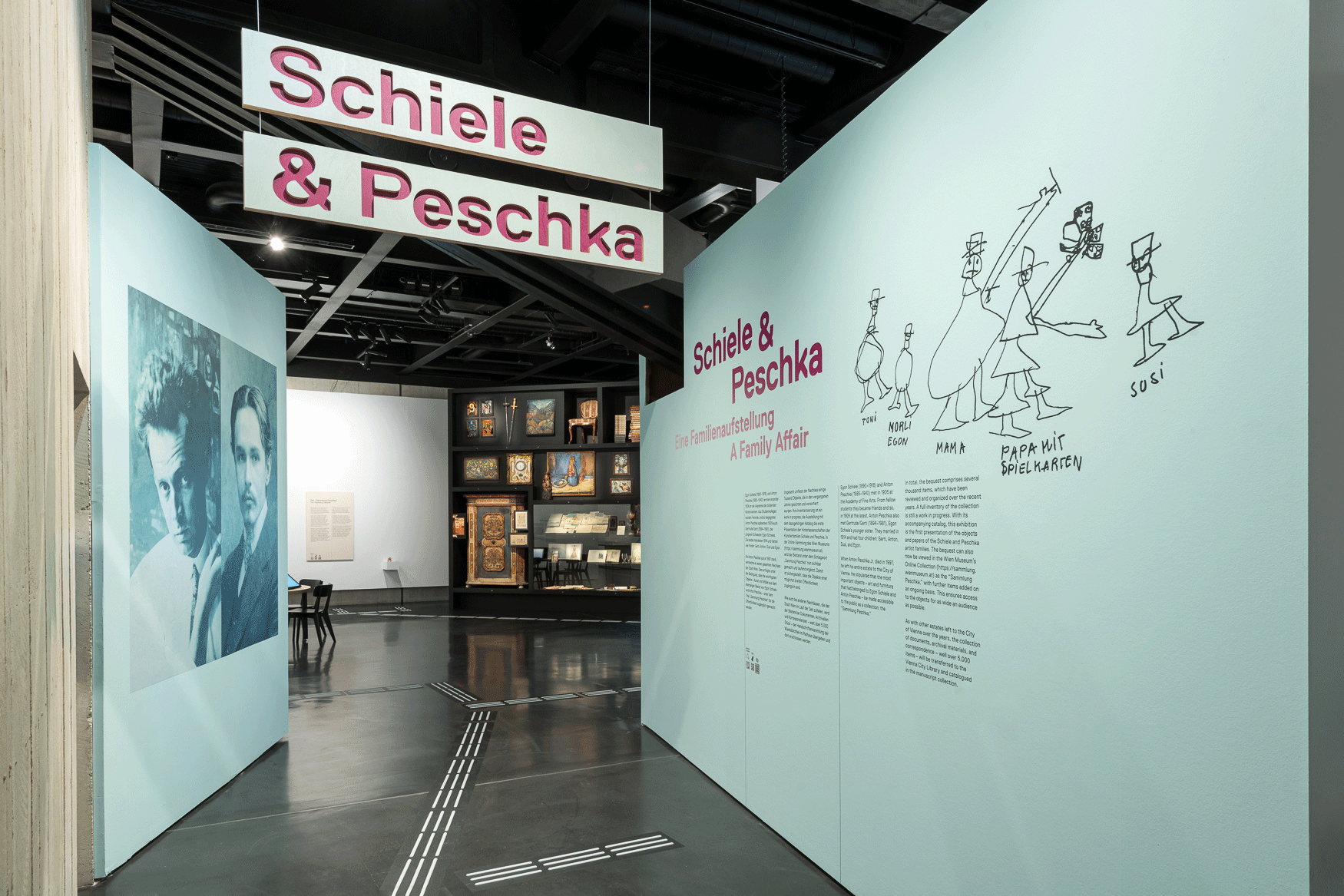 Vergrössert das Bild: Ausstellungsansicht