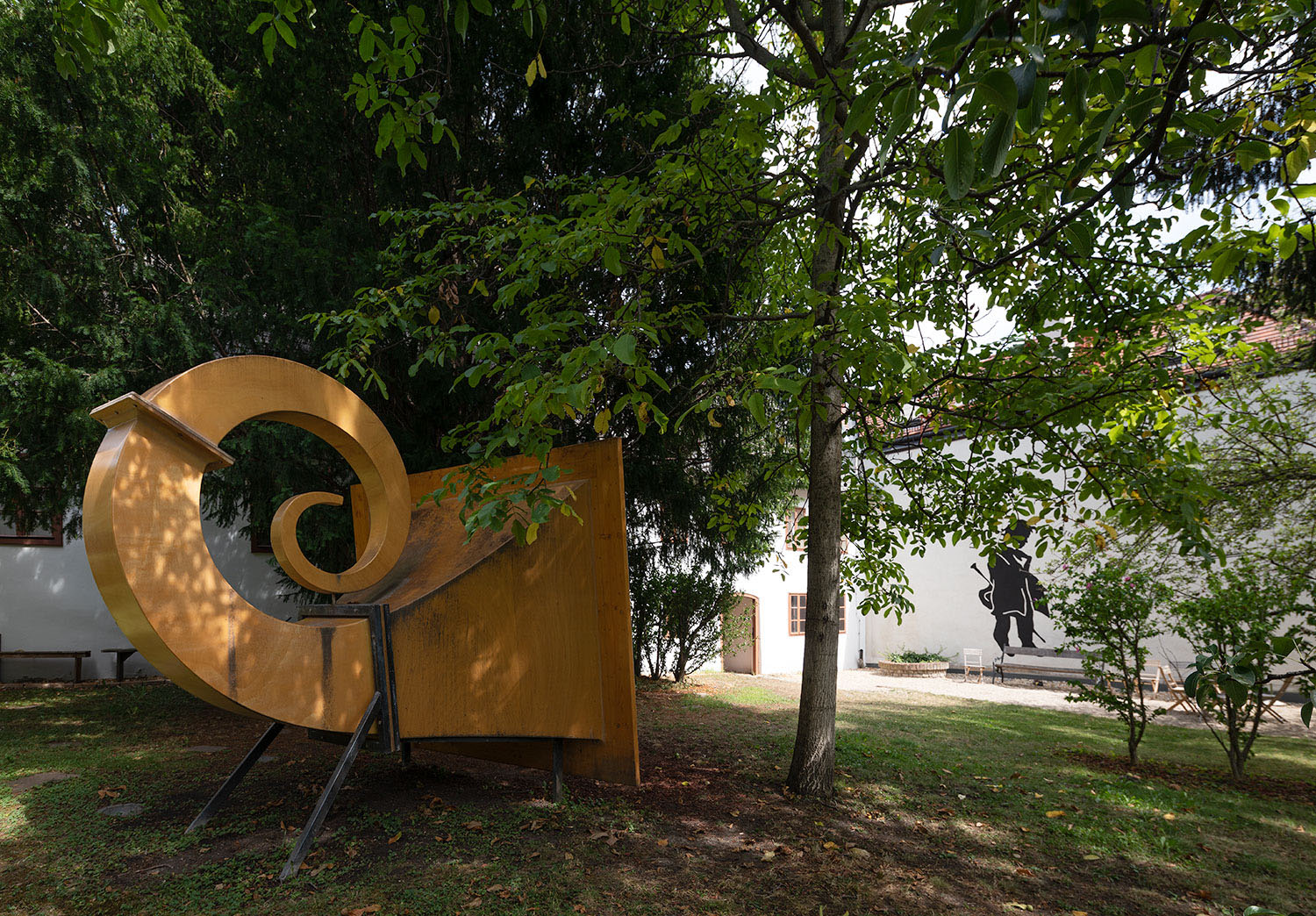 Garten des Beethoven Museums