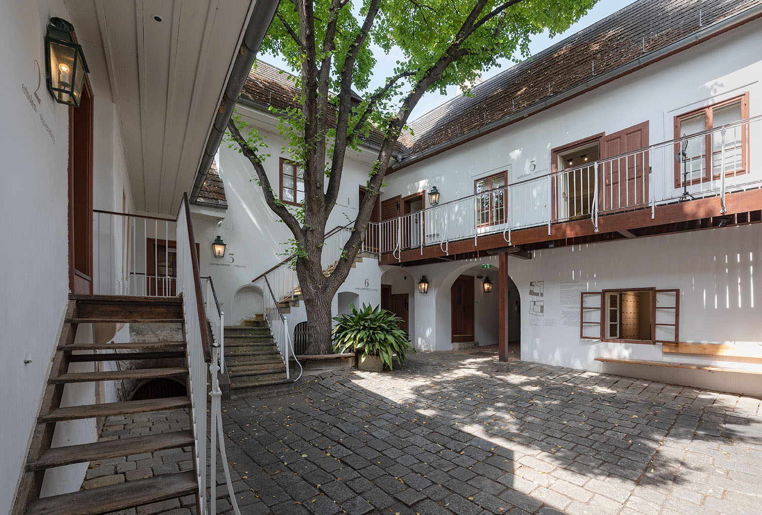 Innenhof des Beethoven Museums