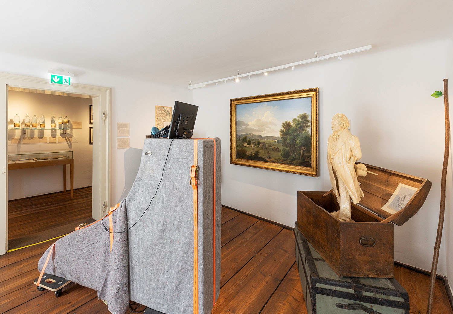 Ausstellungsansicht des Beethoven Museums 