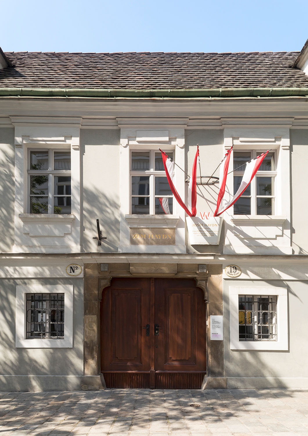 Außenansicht des Haydnhauses