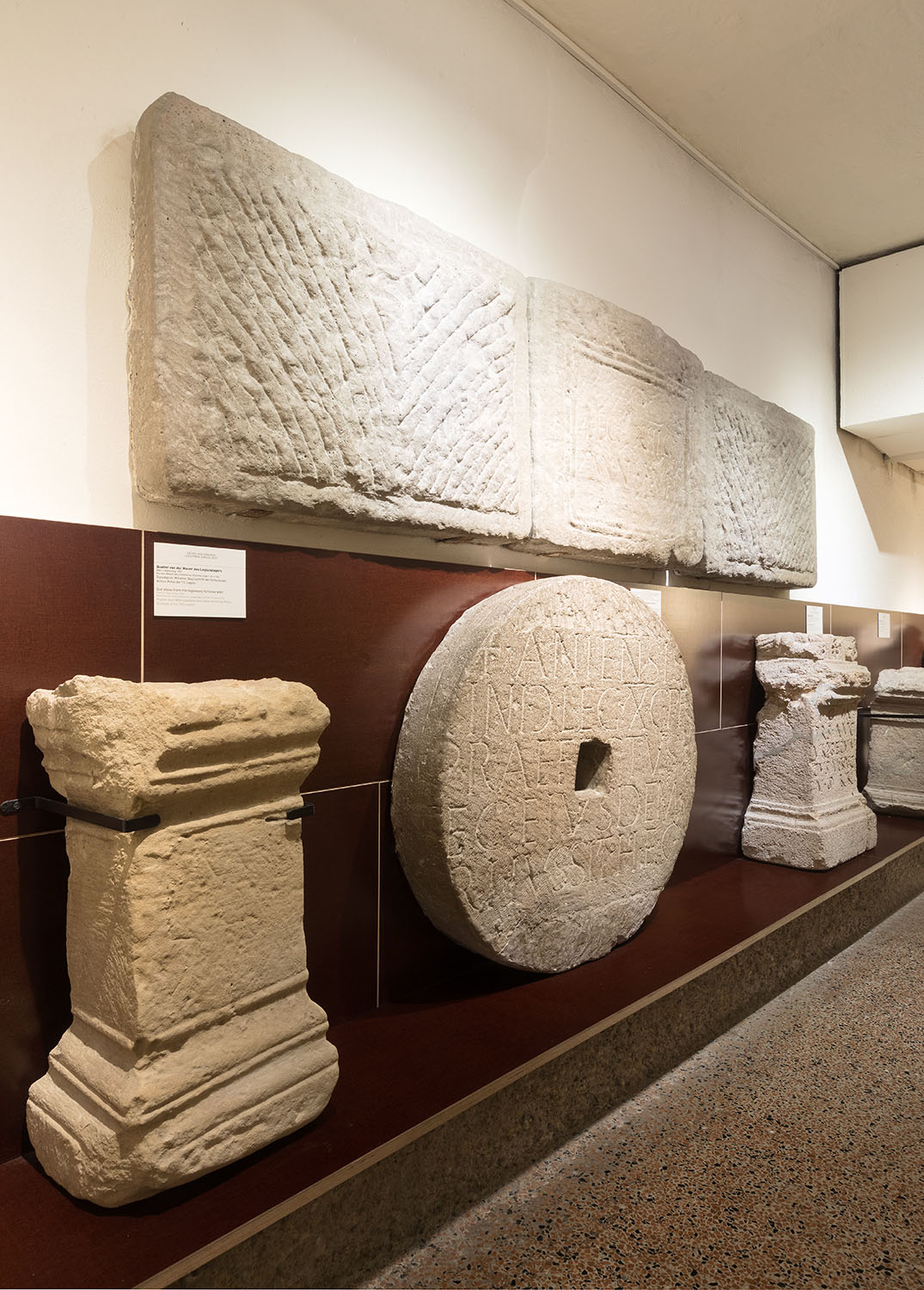 Ausstellungsansicht des Römermuseums