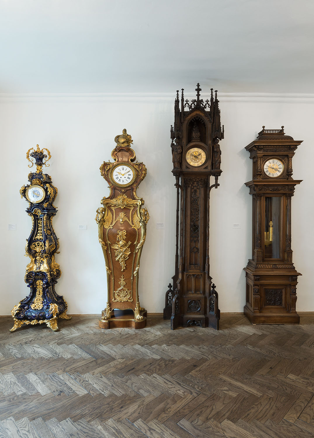 Eine Ausstellungsansicht des Uhrenmuseums